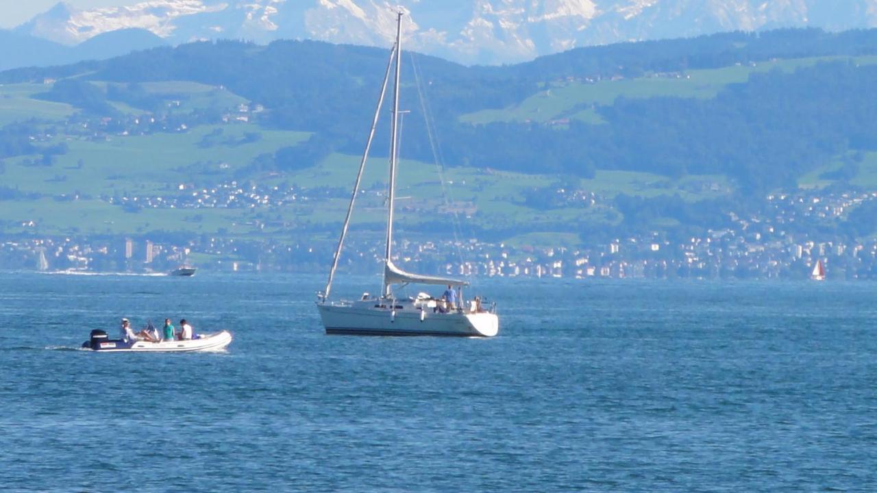 Gaestehaus Zum Landesteg Immenstaad am Bodensee Esterno foto